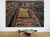 Aerial Photograph of Dartford - Princes Park Fine Art Poster showing Aerial Photograph of Dartford - Princes Park