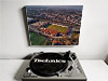 Fine Art Canvas showing Aerial Photograph of Dartford - Princes Park