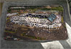 Large white fleece Blanket showing Aerial Photograph of Derby County - Pride Park Large white fleece Blanket showing Aerial Photograph of Derby County - Pride Park