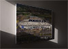 Fine Art Canvas showing Aerial Photograph of Derby County - Pride Park