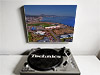 Fine Art Canvas showing Aerial Photograph of East Fife - Bayview Stadium