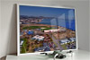 Framed Poster showing Aerial Photograph of East Fife - Bayview Stadium