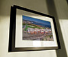 Classic Mounted and Framed Fine Art Print showing Aerial Photograph of East Fife - Bayview Stadium