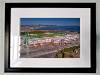 Classic Mounted and Framed Fine Art Print showing Aerial Photograph of East Fife - Bayview Stadium