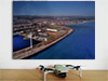 Fine Art Poster showing Aerial Photograph of East Fife - Bayview Stadium