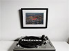 Classic Mounted and Framed Fine Art Print showing Aerial Photograph of Ebbsfleet United - Stonebridge Road
