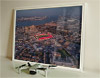 Framed Poster showing Aerial Photograph of Ebbsfleet United - Stonebridge Road