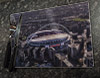Wooden cork placemat showing Aerial Photograph of England - Wembley Wooden cork placemat showing Aerial Photograph of England - Wembley