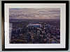 Extra Large Classic Mounted and Framed Fine Art Print showing Aerial Photograph of England - Wembley