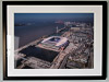 Extra Large Classic Mounted and Framed Fine Art Print showing Aerial Photograph of Everton - Everton Stadium