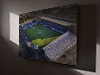 Fine Art Canvas showing Aerial Photograph of Falkirk - Falkirk Stadium