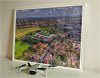Framed Poster showing Aerial Photograph of FC United of Manchester - Broadhurst Park