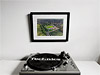 Classic Mounted and Framed Fine Art Print showing Aerial Photograph of FC United of Manchester - Broadhurst Park