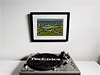 Classic Mounted and Framed Fine Art Print showing Aerial Photograph of Forest Green Rovers - The New Lawn