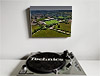 Fine Art Canvas showing Aerial Photograph of Forest Green Rovers - The New Lawn