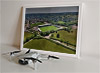 Framed Poster showing Aerial Photograph of Forest Green Rovers - The New Lawn