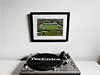 Classic Mounted and Framed Fine Art Print showing Aerial Photograph of Forest Green Rovers - The New Lawn