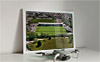 Framed Poster showing Aerial Photograph of Forest Green Rovers - The New Lawn