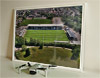 Framed Poster showing Aerial Photograph of Forest Green Rovers - The New Lawn