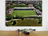 Fine Art Poster showing Aerial Photograph of Forest Green Rovers - The New Lawn