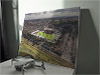 Fine Art Canvas showing Aerial Photograph of Grimsby Town - Blundell Park Fine Art Canvas showing Aerial Photograph of Grimsby Town - Blundell Park