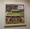 Premium Framed Cork Pin Board showing Aerial Photograph of Grimsby Town - Blundell Park Premium Framed Cork Pin Board showing Aerial Photograph of Grimsby Town - Blundell Park