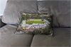 Custom Printed Canvas Cushion showing Aerial Photograph of Halifax Town - Shay Stadium Custom Printed Canvas Cushion showing Aerial Photograph of Halifax Town - Shay Stadium