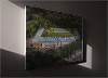 Fine Art Canvas showing Aerial Photograph of Halifax Town - Shay Stadium