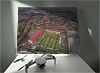 Fine Art Canvas showing Aerial Photograph of Hamilton Academical - New Douglas Park