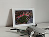 Framed Poster showing Aerial Photograph of Hamilton Academical - New Douglas Park