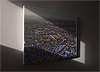 Fine Art Canvas showing Aerial Photograph of Harrogate Town - Wetherby Road
