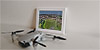 Framed Poster showing Aerial Photograph of Havant & Waterlooville - Draper Tools Community Stadium