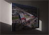Fine Art Canvas showing Aerial Photograph of Heart of Midlothian - Tynecastle