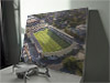 Fine Art Canvas showing Aerial Photograph of Hereford United - Edgar Street