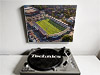 Fine Art Canvas showing Aerial Photograph of Hereford United - Edgar Street