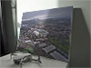 Fine Art Canvas showing Aerial Photograph of Hibernian - Easter Road