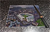 Rectangular glass cuttingboard showing Aerial Photograph of Hibernian - Easter Road