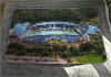 Large white fleece Blanket showing Aerial Photograph of Huddersfield Town - The John Smith's Stadium Large white fleece Blanket showing Aerial Photograph of Huddersfield Town - The John Smith's Stadium