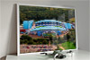 Framed Poster showing Aerial Photograph of Huddersfield Town - The John Smith's Stadium