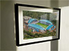 Aerial Photograph of Huddersfield Town - The John Smith's Stadium Extra Large Classic Mounted and Framed Fine Art Print showing Aerial Photograph of Huddersfield Town - The John Smith's Stadium