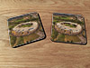 Cork drink coaster showing Aerial Photograph of Hull City - KC Stadium Cork drink coaster showing Aerial Photograph of Hull City - KC Stadium