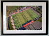 Extra Large Classic Mounted and Framed Fine Art Print showing Aerial Photograph of Kelty Hearts - New Central Park