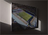 Fine Art Canvas showing Aerial Photograph of Kilmarnock - Rugby Park