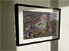 Extra Large Classic Mounted and Framed Fine Art Print showing Aerial Photograph of Kilmarnock - Rugby Park