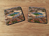 Cork drink coaster showing Aerial Photograph of Leeds United - Elland Road Cork drink coaster showing Aerial Photograph of Leeds United - Elland Road