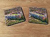Cork drink coaster showing Aerial Photograph of Leyton Orient - Brisbane Road Cork drink coaster showing Aerial Photograph of Leyton Orient - Brisbane Road