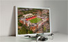 Framed Poster showing Aerial Photograph of Leyton Orient - Brisbane Road