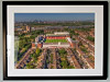 Extra Large Classic Mounted and Framed Fine Art Print showing Aerial Photograph of Leyton Orient - Brisbane Road Extra Large Classic Mounted and Framed Fine Art Print showing Aerial Photograph of Leyton Orient - Brisbane Road