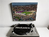 Fine Art Canvas showing Aerial Photograph of Lincoln City - LNER Stadium