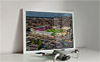 Framed Poster showing Aerial Photograph of Lincoln City - LNER Stadium